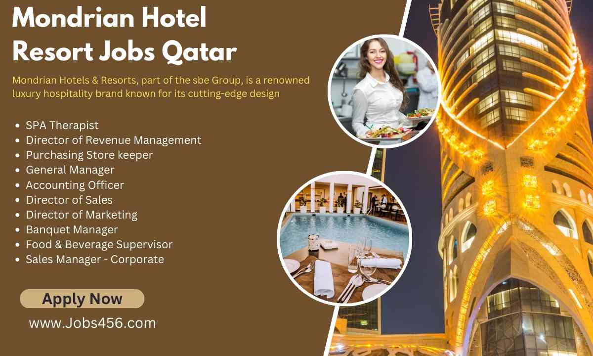 Mondrian Hotel Resort Jobs Qatar