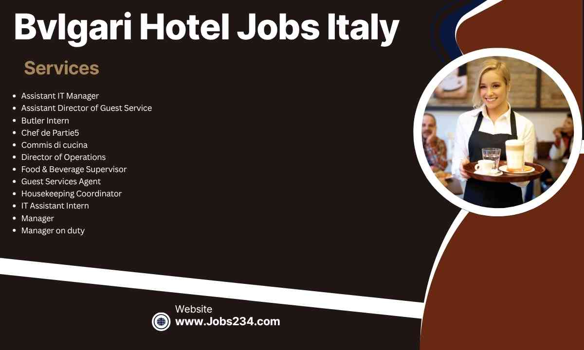 Bvlgari Hotel Jobs Italy