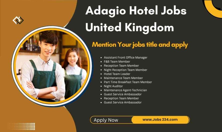Adagio Hotel Jobs United Kingdom
