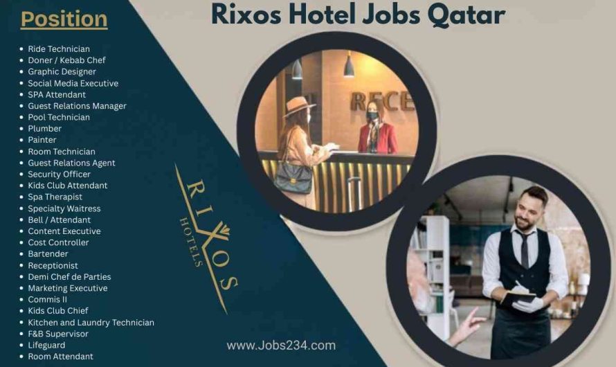 Rixos Hotel Jobs Qatar