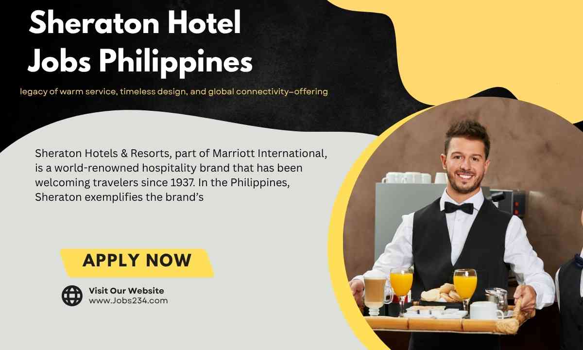 Sheraton Hotel Jobs Philippines