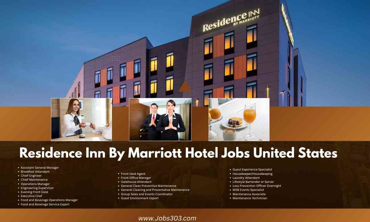 Residence Inn by Marriott Hotel Jobs United States