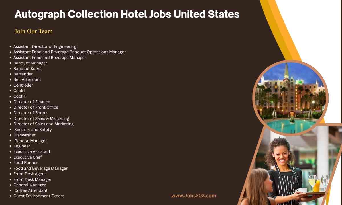 Autograph Collection Hotel Jobs United States