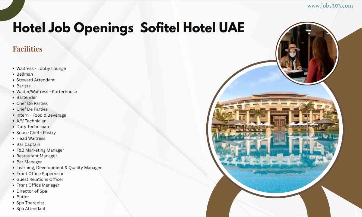 Hotel Job Openings – Sofitel Hotel UAE