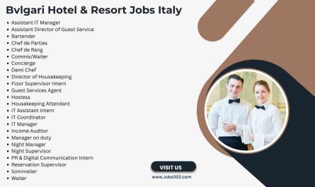 Bvlgari Hotel & Resort Jobs Italy
