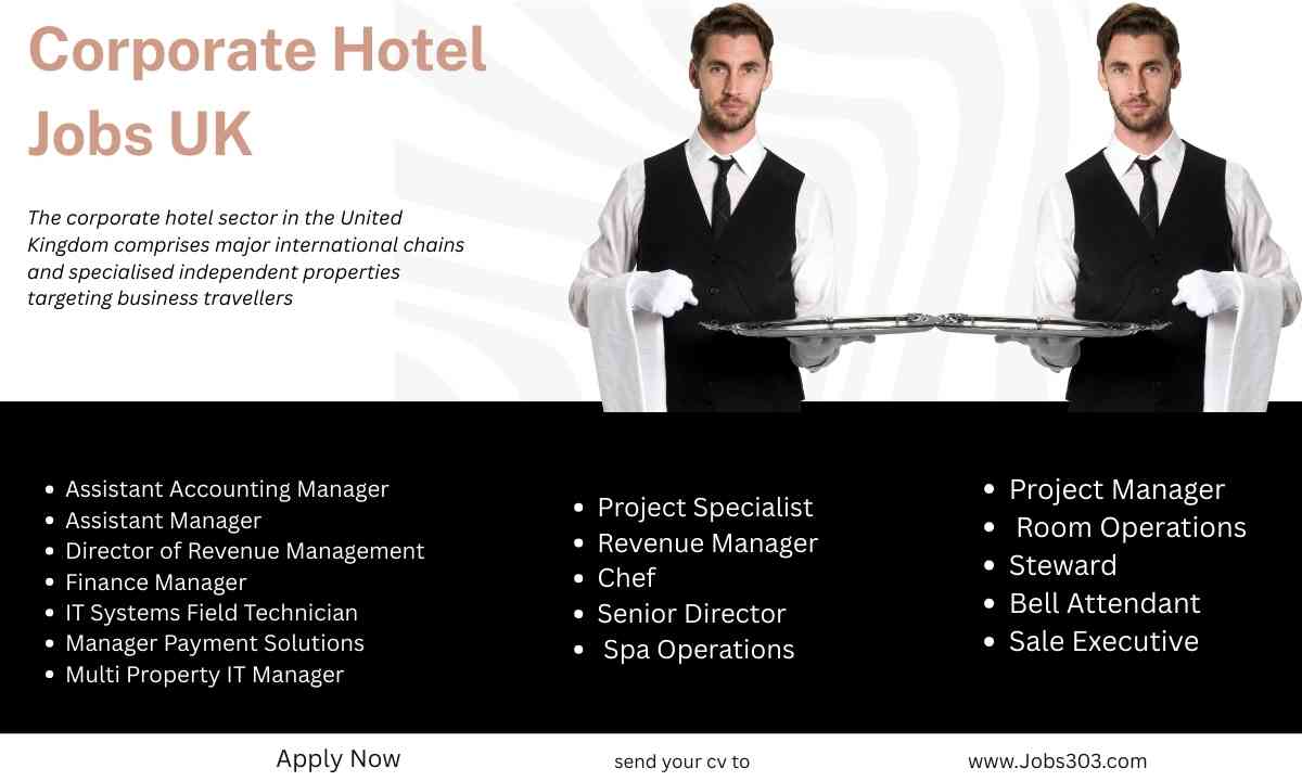 Corporate Hotel Jobs UK